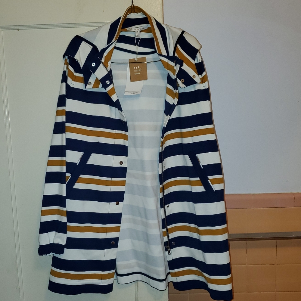 Zara multicolor raincoat